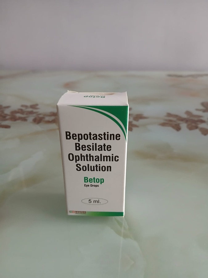 Betop - Bepotastine Besilate Ophthalmic Solution box
